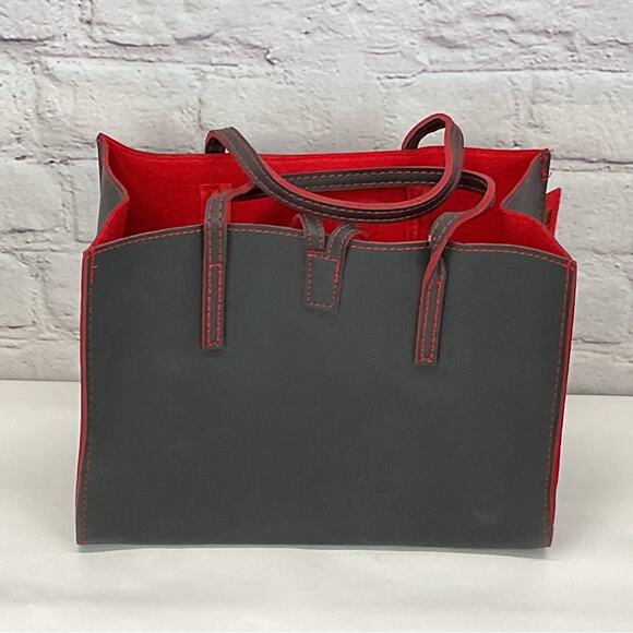 Alan Stuart NCAA NC State Wolfpack Purse/Handbag Red/Black School Spirit Gameday - Picture 7 of 7